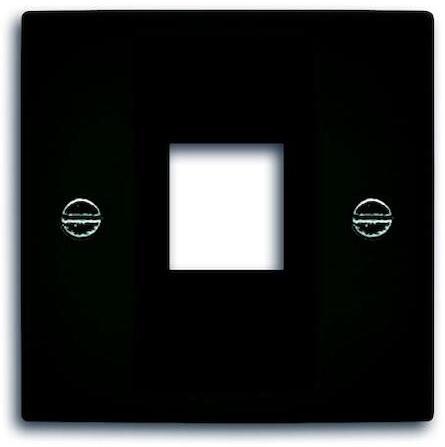 ABB Basic55 2CKA001753A0214 Крышка розетки компьютерной (RJ45, chateau-черный) в Москве
