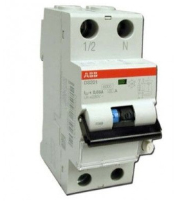 ABB DS201 C20A30 Диффер. автомат 2-х полюсный 20А 30 mA тип А 6кА 2CSR255140R1204 в Москве