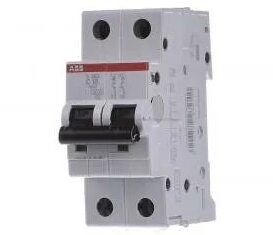 ABB S202 2CDS252001R0065 Автоматический выключатель двухполюсный 6А (6 кА, B) в Москве