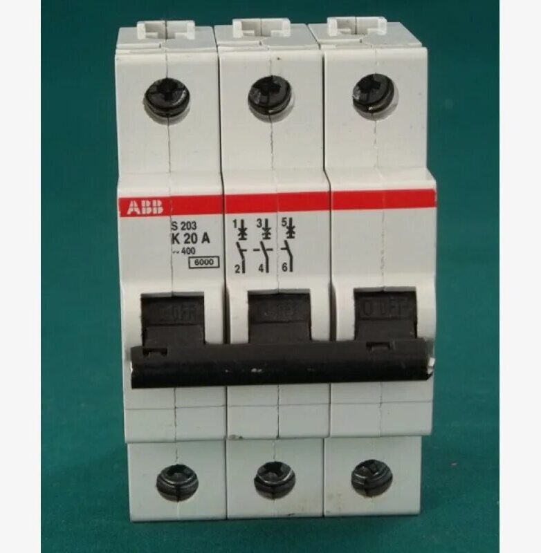 Автоматический выключатель 1P C20 6kA ABB S261 тип: автоматический выключатель, количество полюсов: 1, отключающая способность: 6 кА в Москве