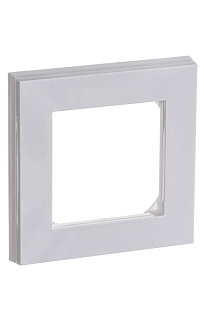 ABB EPJ Levit белый / белый Рамка 1 пост в Москве