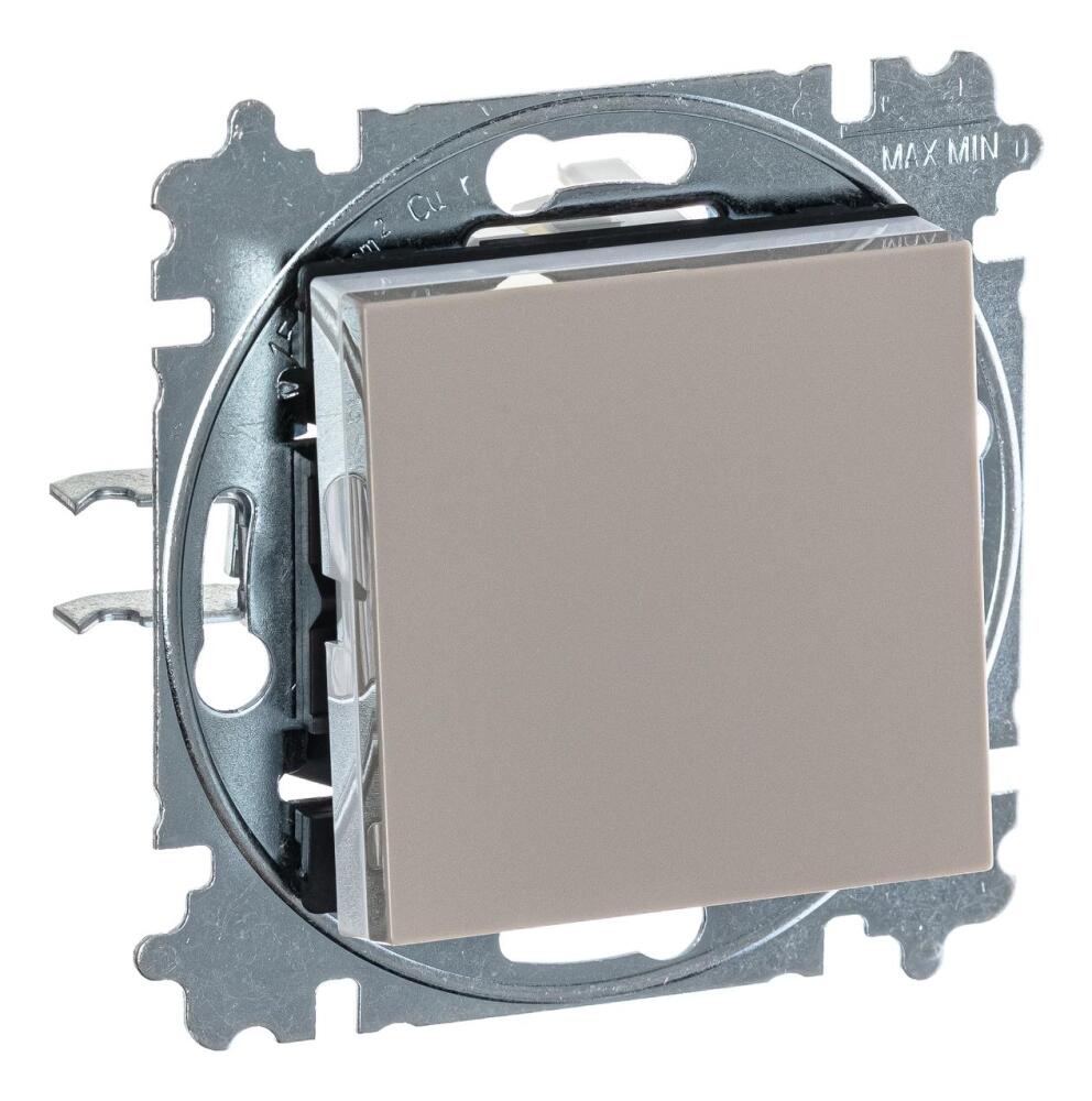 ABB Levit белый / белый Выключатель 1-но клавишный простой в Москве