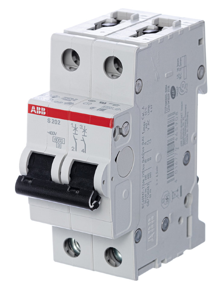 Автомат ABB S202 D50 50A (D) 6kA