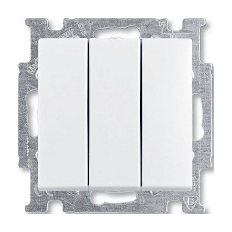ABB Basic55 Альп.бел. Выкл. 3-кл в Москве