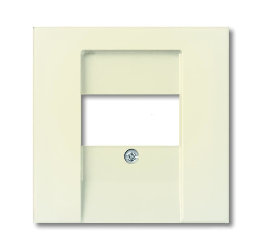 Розетка акустическая ABB Basic 55, слоновая кость 2CKA001724A4279 + 2CKA000230A0402