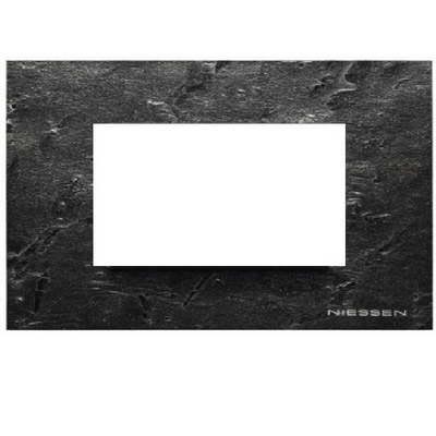 Рамка на 4 модуля ABB Zenit, итальянский стандарт (сланец) 2CLA247490N1001 + 2CLA247400N2201