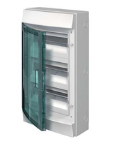 ABB Mistral65 бокс навесной 36М прозрачная дверь (3 ряда) (с клемм)