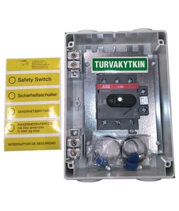 Abb SGC Выключатель безопасности в пластиковом боксе OTP25T6M в Москве