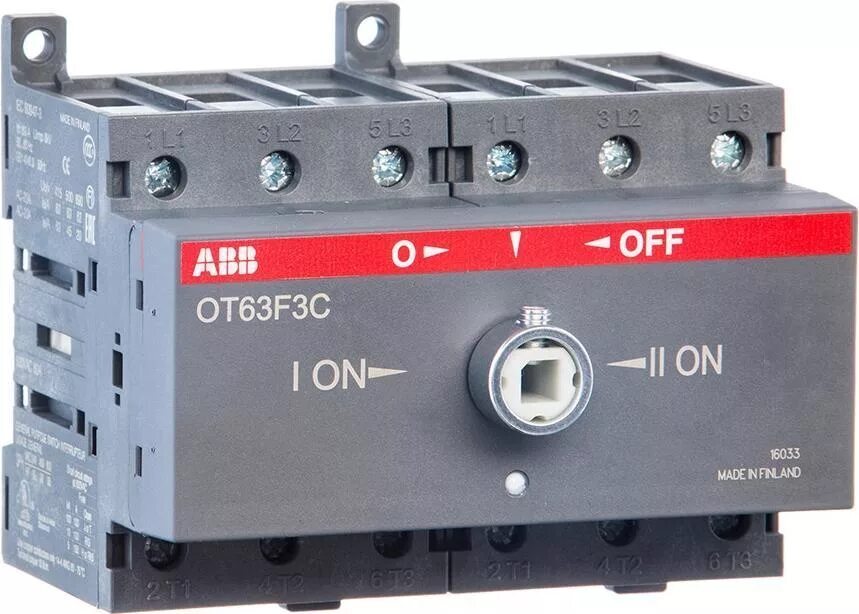 Рубильник реверсивный OT315E03C ABB 1SCA022764R2090 Тип: рубильник, : ABB в Москве