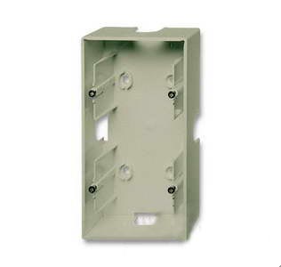 Коробка двойная для открытого монтажа, ABB Basic 55, шампань 2CKA001799A0963
