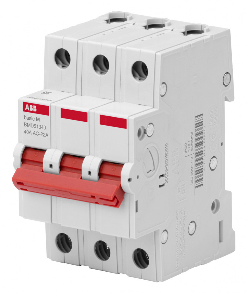 ABB Basic M Рубильник 3P, 25A, BMD51325 в Москве