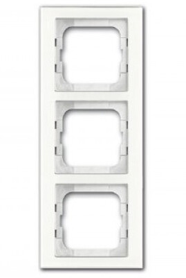 Abb BJE Рамка 3-постовая, серия axcent, цвет чёрный в Москве