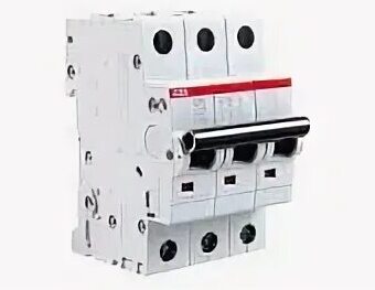 ABB S203 Автоматический выключатель 3P 8A (C) 6kA арт. 2CDS253001R0084 в Москве