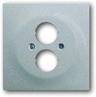 ABB BJE Impuls Серебро металлик Аудиорозетка 2-ая в Москве