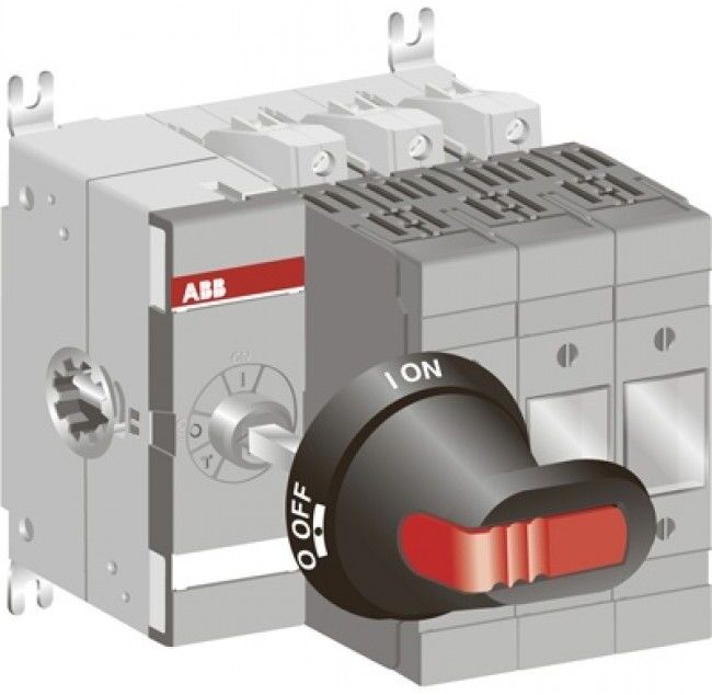 Abb SGC Рубильник OS125GD12 без ручки под предохранители DIN-00 в Москве