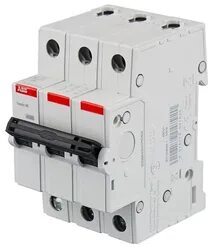 ABB S203 D50 Автоматический выключатель 3х полюсный 50А с хар.D-230/440В-6кА 2CDS253001R0501 DS203 в Москве