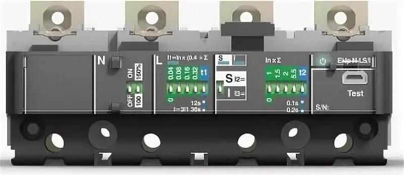 ABB Tmax XT Расцепитель защиты Ekip M-I In=52A XT2 3p в Москве