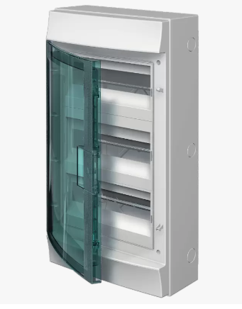 ABB Mistral41 54М Бокс настенный прозрачная дверь (с клеммами)