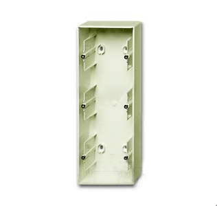 Коробка тройная для открытого монтажа, ABB Basic 55, шале-белый 2CKA001799A0970