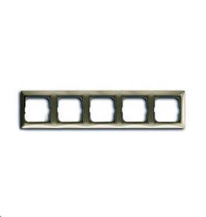 Рамка пятиместная ABB Basic 55, бежевая 2CKA001725A1530
