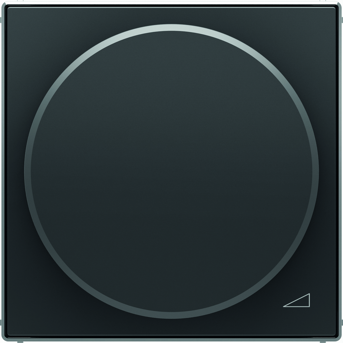 Светорегулятор поворотно-нажимной для ламп накалив. и галоген., 60-600 Вт/ВА ABB Sky, черный бархат 2CKA006515A0840 + 2CLA856020A1501