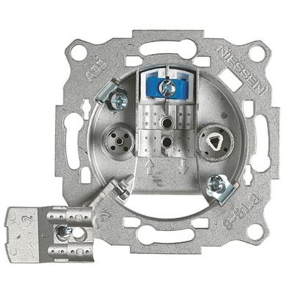 Механизм розетки TV-R-SAT, проходная ABB Niessen (8151.8) в Москве