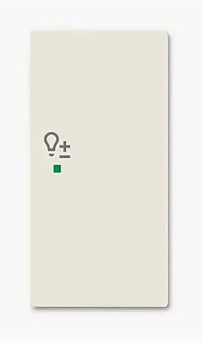 ABB Basic 55 Шале (бел) Клавиша одинарная free@home арт. 6220-0-0703 в Москве