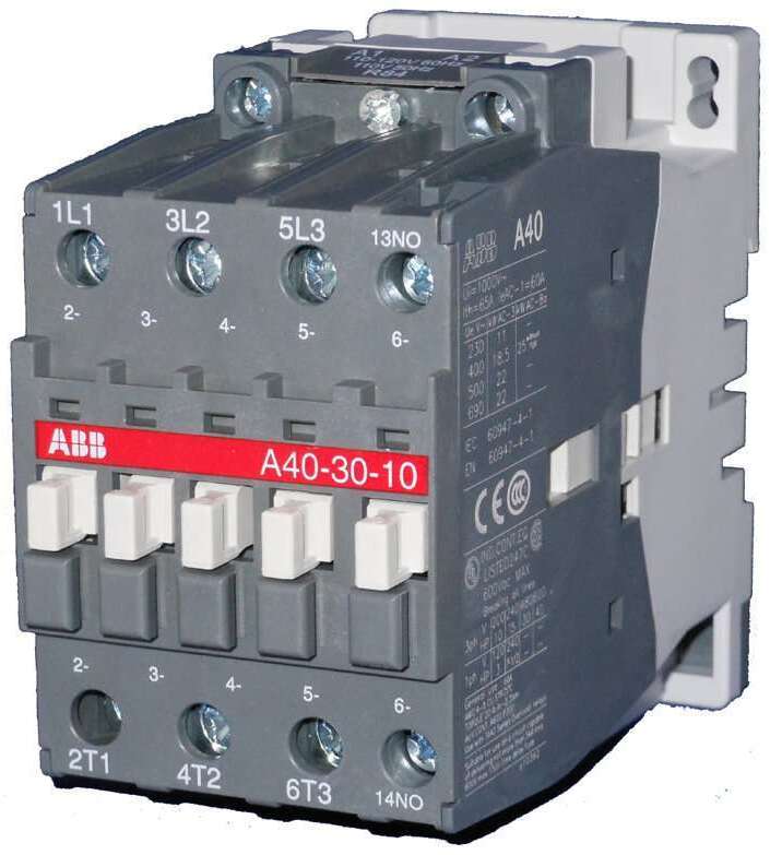 Контактор AX40-30-10-80 40А AC3 с катушкой управления 220-230В АС ABB 1SBL321074R8010 в Москве