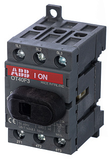ABB OT40F3 Выключатель-разъединитель 3Р 40А с ручкой управления в Москве