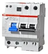 ABB DS202 AC-C25/0,03 Диффер. автомат 2-х полюсный 25А 30мА 6kA 2CSR252001R1254 c25 s201 в Москве