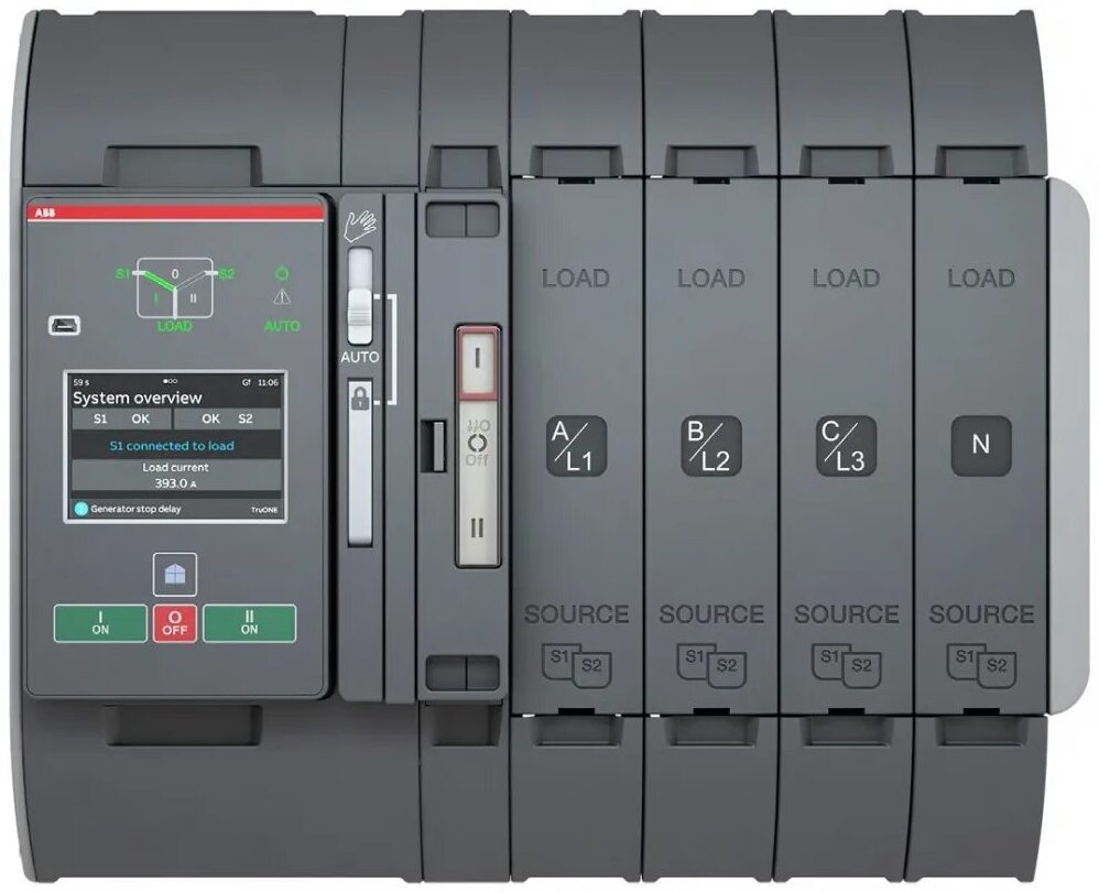 Abb SGC Выключатели нагрузки АВР TruONE OXB1250E3S2QT 1250А 3P+N DIP в Москве