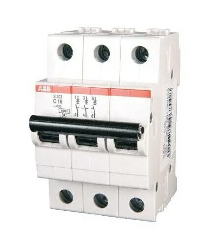 ABB 2CDS243001R0634 Автомат.выкл-ль 3-полюсной SH203L C63 в Москве